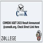 COMEDK UGET 2023 Result Announced comedk org Check Direct Link Here